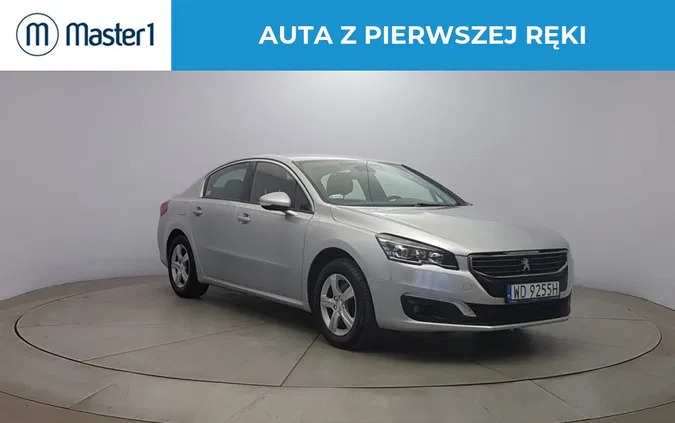 wielkopolskie Peugeot 508 cena 40850 przebieg: 158505, rok produkcji 2018 z Limanowa